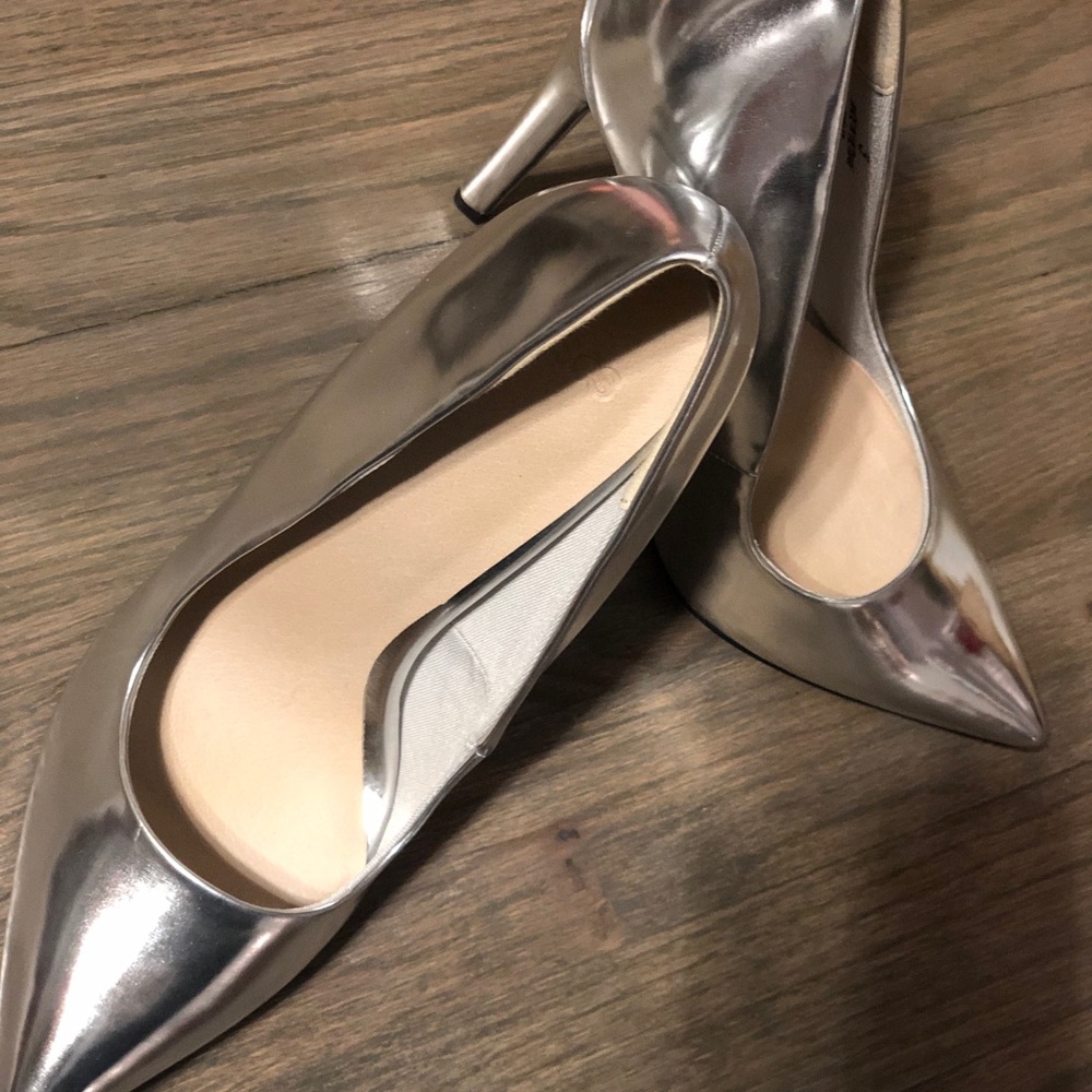 ASOS silver pumps - Picture 7 of 9